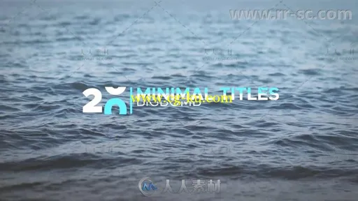 简洁干净的迷你文字标题动画AE模板 Videohive Minimal Titles 20190986的图片4