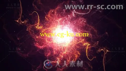 美丽优雅星空粒子展示标志Logo演绎AE模板 Videohive Cosmos Logo Reveal 20191320的图片1