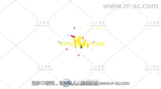 清爽夏日多彩动感形状标志展示Logo演绎AE模板 Videohive Logo Summer 20266413的图片3