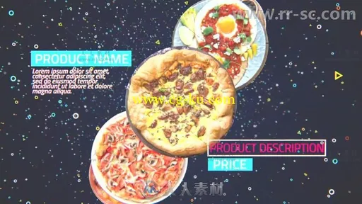 4K餐厅餐饮食物展示产品促销宣传AE模板 Videohive 4K Restaurant Product Promo的图片3