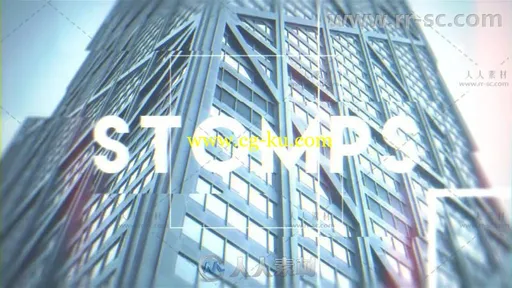 时尚动感视差幻灯片相册动画AE模板 Videohive Dynamic Stomps Opener 20222893的图片2