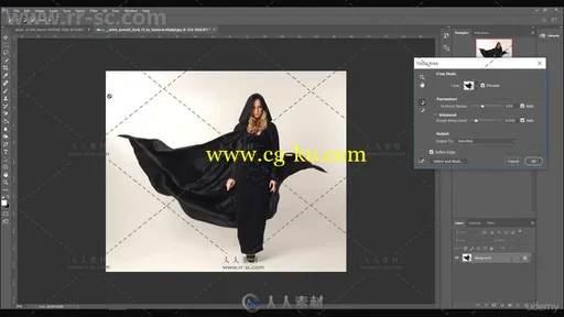 PS照片高级修饰技巧实例训练视频教程 UDEMY MASTERING ADVANCE PHOTOSHOP的图片3