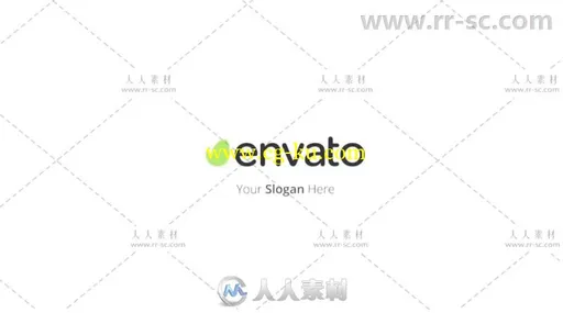 简单平滑的页面翻转标志展示Logo演绎AE模板 Videohive Page Flip Logo的图片2