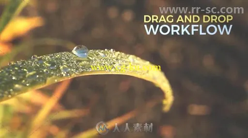 高科技像素分离图形转场视频动画AE模板Videohive Drag-n-Dropper Motion Pack 202的图片4