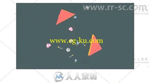 有趣的多彩形状变换组合标志展示Logo演绎AE模板 Videohive Sticky Colors 11800673的图片2