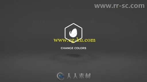 简单的暗黑标志展示Logo演绎AE模板Videohive Dark Logo Opener now also in 4K 1的图片2