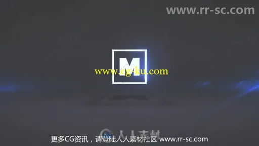 简单的暗黑标志展示Logo演绎AE模板Videohive Dark Logo Opener now also in 4K 1的图片3