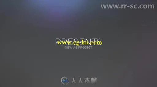 简单干净的方框盒子扩展照片展示幻灯片相册动画AE模板 Videohive Expanding Box S的图片2