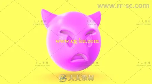 创意可爱的三维表情符号动画展示AE模板 Videohive EMOJI 3D animated 19452371的图片3