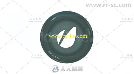 三维摄像机镜头展示标志Logo演绎AE模板 Videohive Camera Logo 4656920的图片3