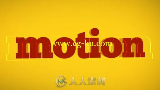 美丽时尚多彩的娱乐广告文字标题动画展示AE模板 Videohive Typo Promo 5927013的图片1