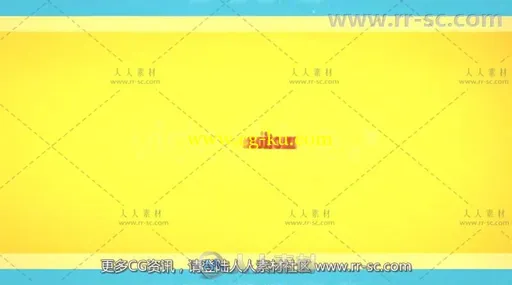 美丽时尚多彩的娱乐广告文字标题动画展示AE模板 Videohive Typo Promo 5927013的图片3