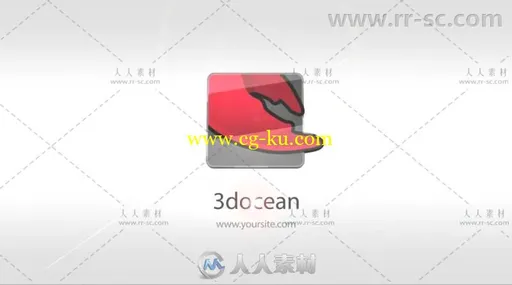 美丽明亮的3D线条飞舞标志展示Logo演绎AE模板Videohive 3D Lines 3D Logo Pack 44的图片3