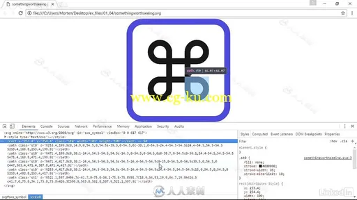 SVG矢量图形核心技术学习训练视频教程 Learning SVG的图片2