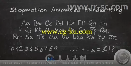创意定格手写文字动画AE模板 Videohive Stopmotion Handwriting 2544884的图片1