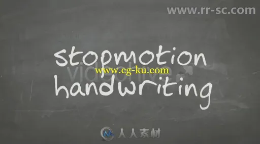 创意定格手写文字动画AE模板 Videohive Stopmotion Handwriting 2544884的图片2