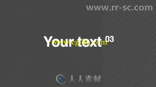 超强动感影视标题视频包装展示AE模板 Videohive Rad Text 8161842的图片3