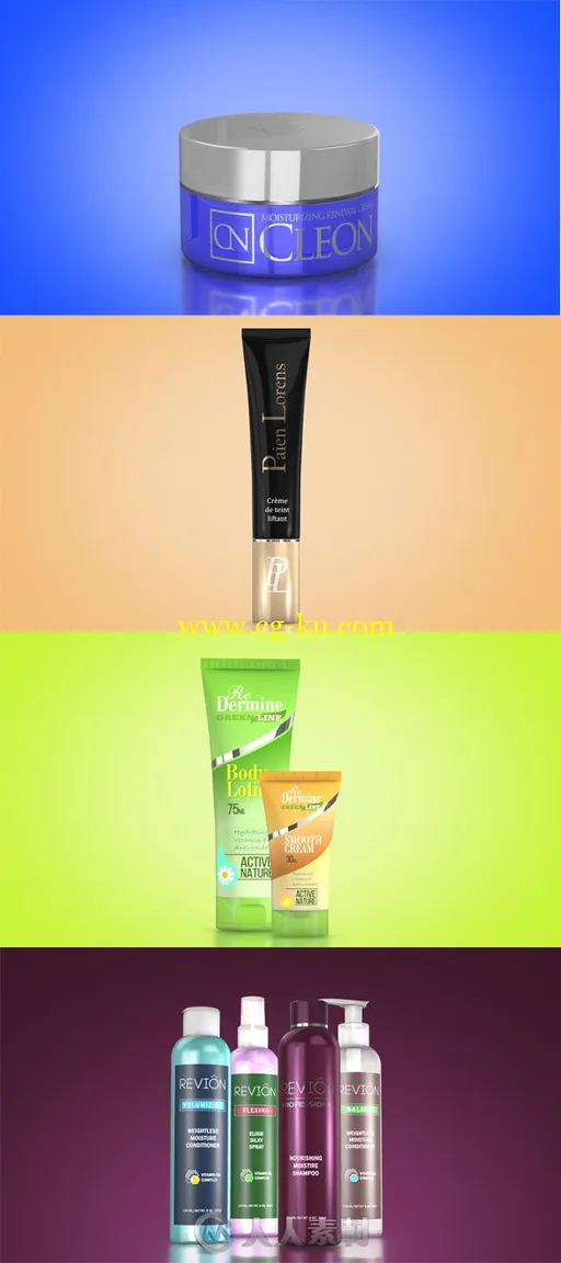 现代化妆品展示宣传视频包装AE模板 Videohive Cosmetic Package Template 19190180的图片2