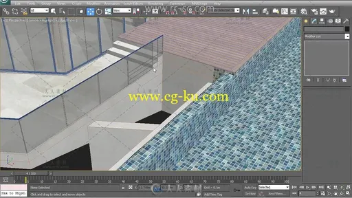 3ds Max和Vray制作热带度假别墅景观设计室外渲染视频教程的图片1