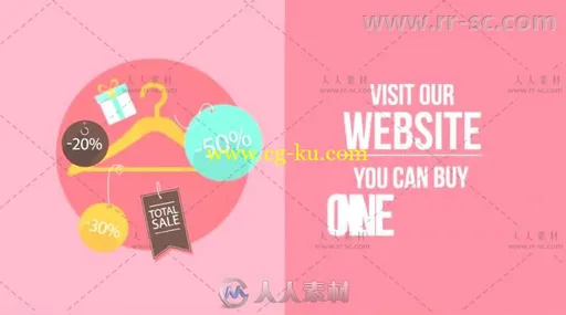 时尚黑色星期五网上产品展示促销视频包装AE模板 Videohive Black Friday Sale - O的图片3