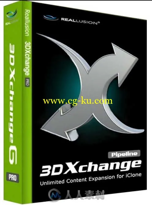 Reallusion iClone 3DXchange模型编辑转换软件V7.02.0829.1版 REALLUSION ICLONE 3的图片1