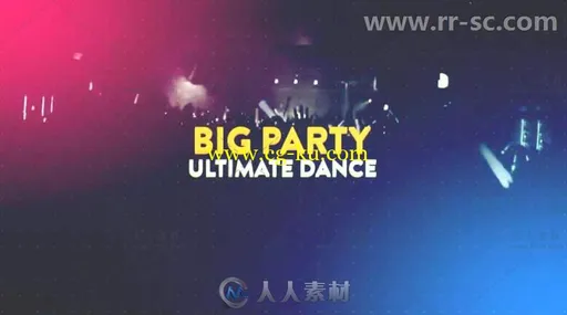 时尚激情夜晚狂欢舞蹈宣传片视频包装AE模板Videohive Big Party Ultimate Dance 2的图片5