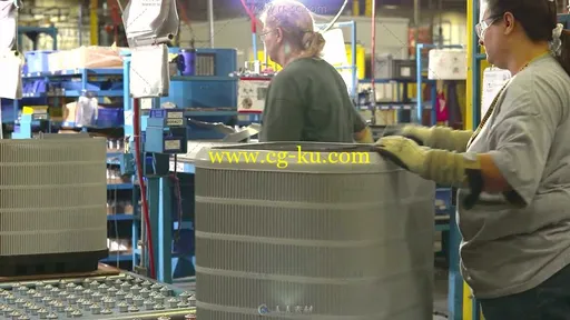 冷冻空调制造厂企业宣传片高清实拍视频素材的图片1