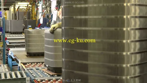 冷冻空调制造厂企业宣传片高清实拍视频素材的图片2