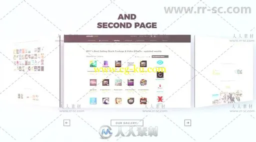 简单快速干净有效的网站推广宣传视频包装AE模板 Videohive Website Promo 19的图片3