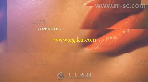 现代时尚玻璃质感人物展示幻灯片AE模板 Videohive Fashion Opener 20538517的图片3