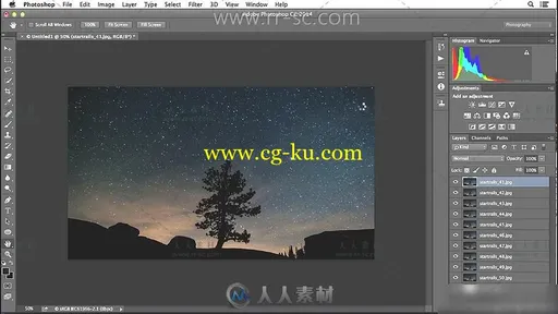 Photoshop夜景和弱光照片高端修饰技巧视频教程的图片1