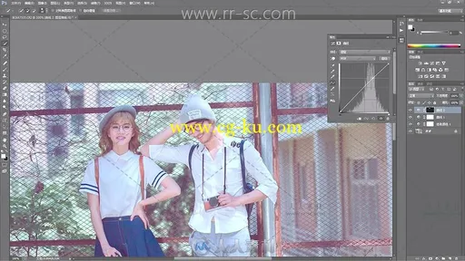 Photoshop文艺色婚纱照调色中文视频教程的图片1