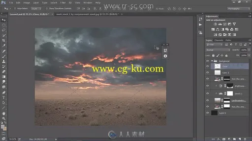 Photoshop超现实的场景高端合成视频教程的图片2