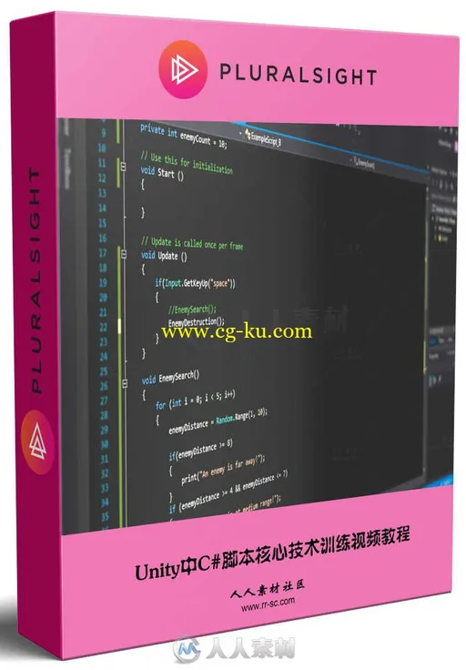 Unity中C#脚本核心技术训练视频教程 PLURALSIGHT UNITY C# SCRIPTING FUNDAMENTALS的图片1