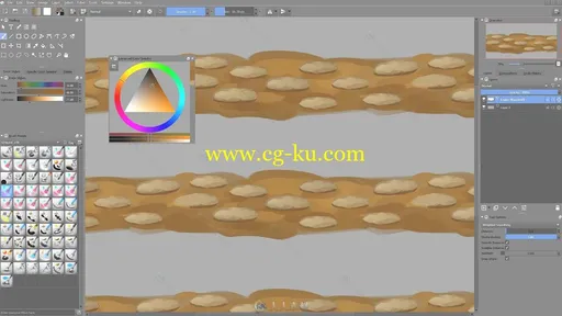 卡通风格游戏角色与环境数字绘画视频教程 GUMROAD MAKE PROFESSIONAL PAINTERLY GA的图片5