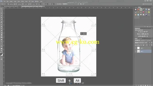 Photoshop制作创意照片海报视频教程的图片3