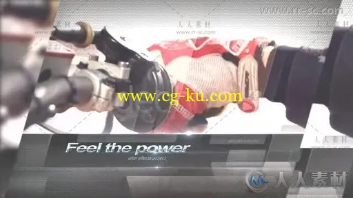 镜面效果现代摩托车极限运动片头视频包装AE模版 Videohive Motor Sport 2 5615009的图片4