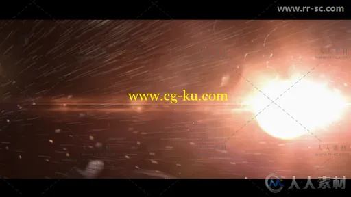 梦幻星空穿梭美丽耀斑展示标题动画AE模版 Videohive Space Interstellar Titles的图片1