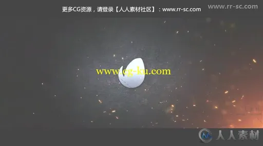 炙热火星喷溅标志展示Logo演绎AE模板 Videohive Fireborn Logo 13857450的图片3