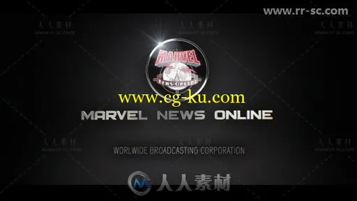 影视3D文字环绕地球优雅闪亮的金属标志展示Logo演绎AE模板 Videohive Earth Worl的图片2