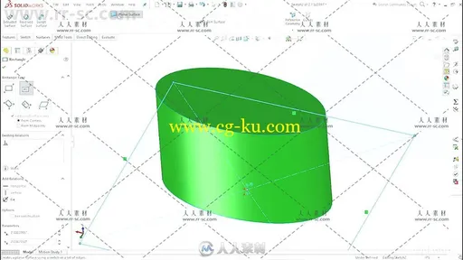 Solidworks表面处理高级技术视频教程 Cert Prep SOLIDWORKS Surfacing的图片3