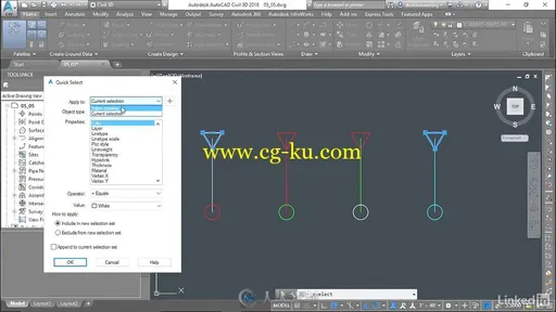 Civil 3D边界自动化绘制注释技术视频教程 AutoCAD Civil 3D Topographic and Bound的图片2