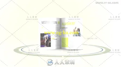 现代时尚创意新闻杂志书籍图片展示幻灯片AE模板 Videohive In Magazine的图片3