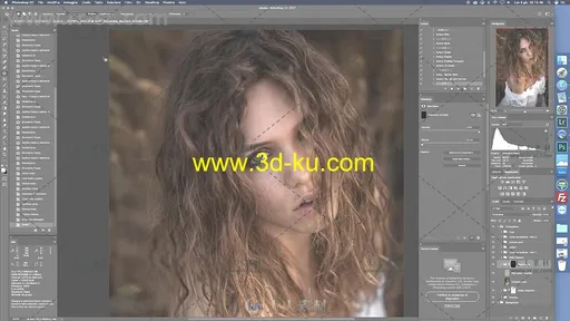 Lightroom与PS美女肖像后期制作流程视频教程 SKILLSHARE COMPLETE POST PRODUCTION的图片3