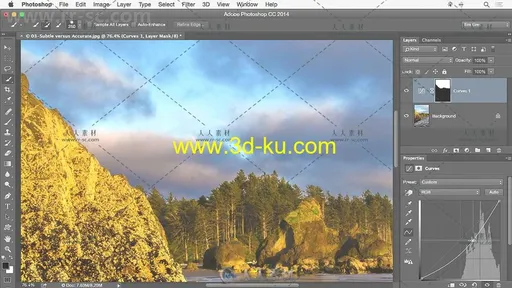 PS图像调整技术训练视频教程 SKILLSHARE TARGETED ADJUSTMENTS IN ADOBE PHOTOSHOP的图片3