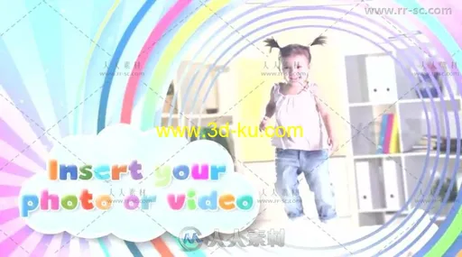 有趣的卡通效果儿童节目片头视频包装AE模板 Videohive Kids Opener v3 6817761的图片3