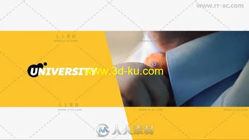 简洁的大学电视专场学校电视广播视频包装AE模板 Videohive University TV Spot 01的图片1