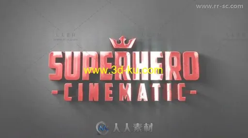 大气史诗电影预告片3D标志展示Logo演绎AE模板 Videohive Majestic Cinematic 3D L的图片2