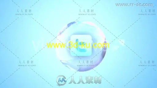 创意有趣的社交媒体肥皂泡图标展示logo演绎AE模板 Videohive Social Soap Bubble的图片1