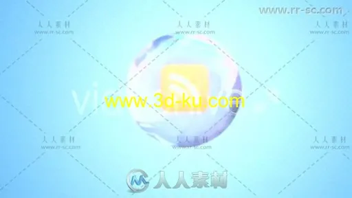 创意有趣的社交媒体肥皂泡图标展示logo演绎AE模板 Videohive Social Soap Bubble的图片3